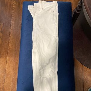 Free people busted knee denim